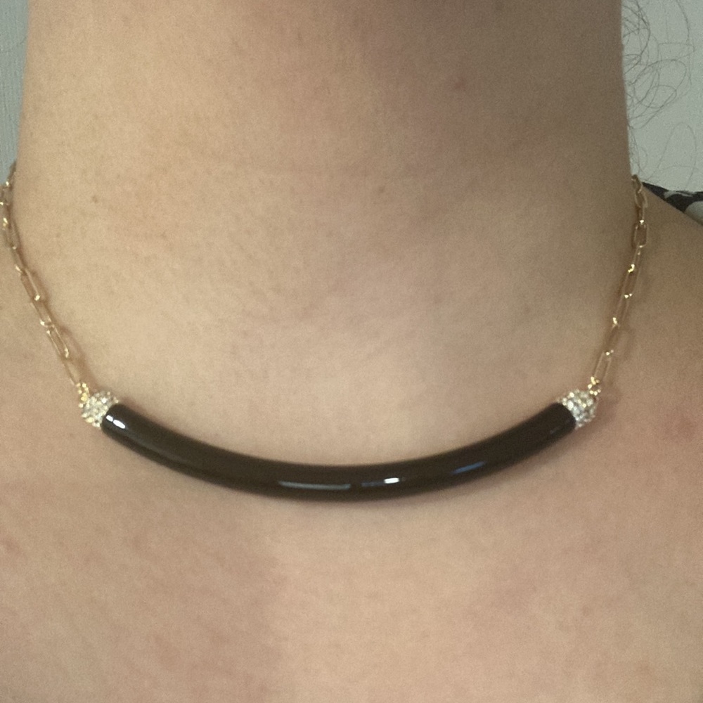 DKNY
Gold-Tone Curved Bar Link Necklace - Picture 9 of 10